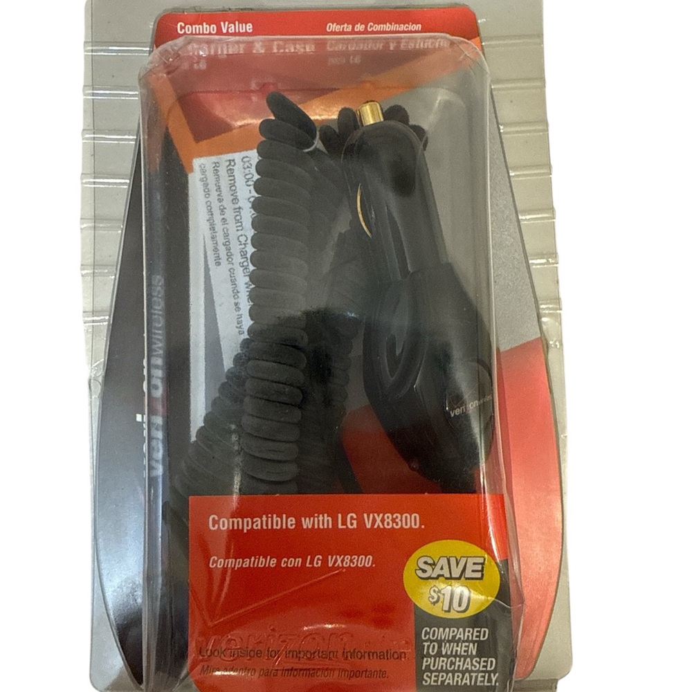 Verizon Wireless Charger and Case for LG